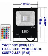 Vive 1525 30W Led Flood Light (RGB)